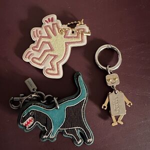 Coach keychains
